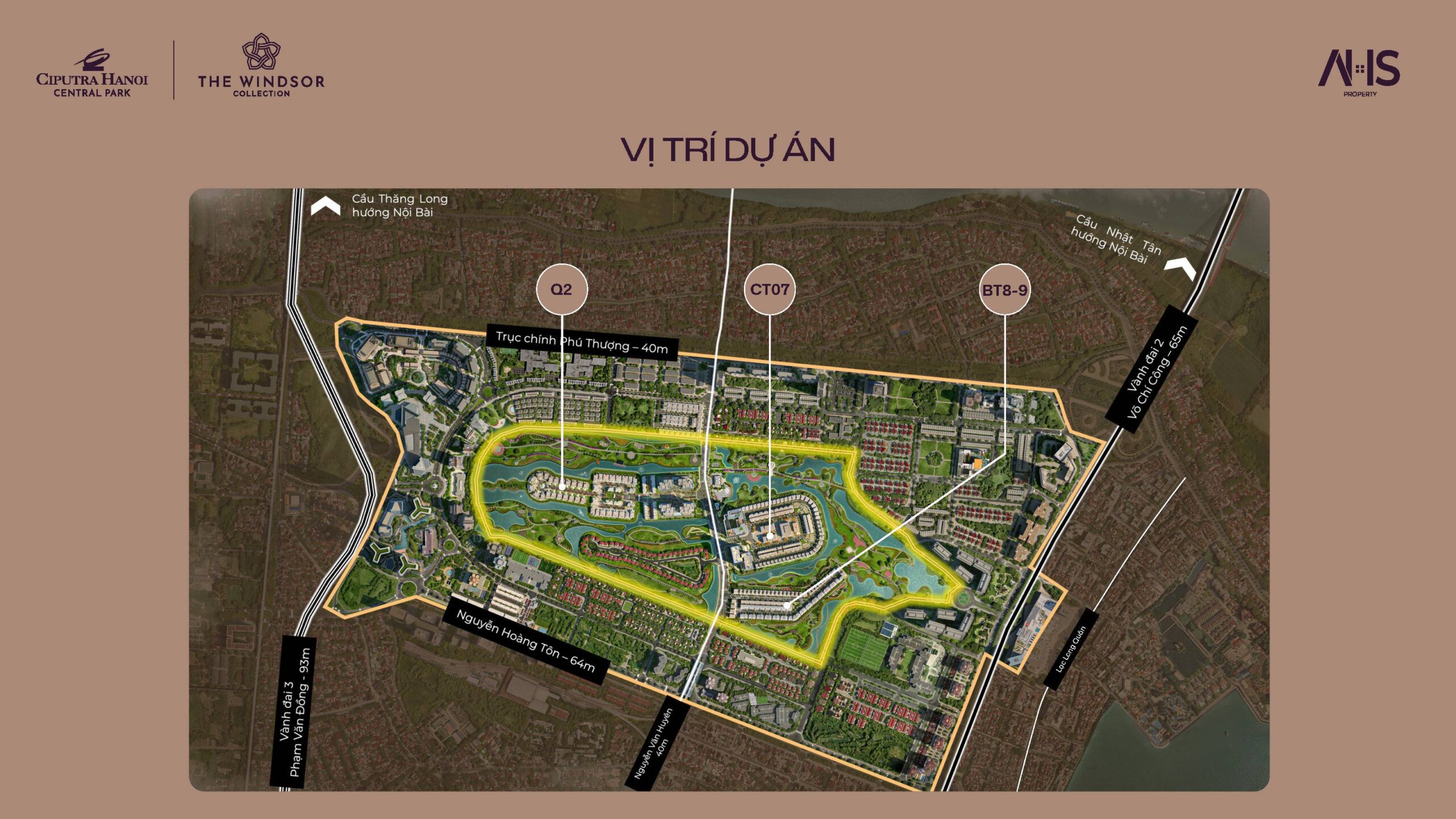 Vi tri Ciputra Central Park